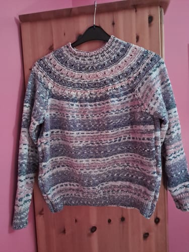 Customer photo review of Ladies Mystery Knitting Box