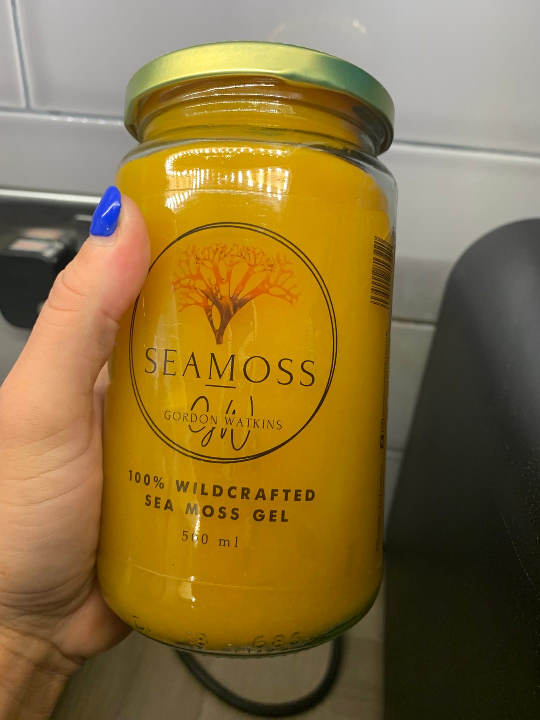 Customer photo review of Infusions Sea Moss Gel - Ginger Turmeric & Honey