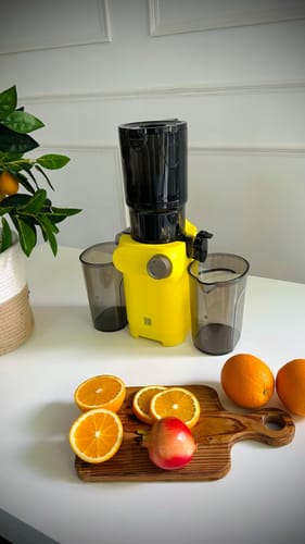 Customer photo review of DRIP | Self-Feeding Cold Press Juicer