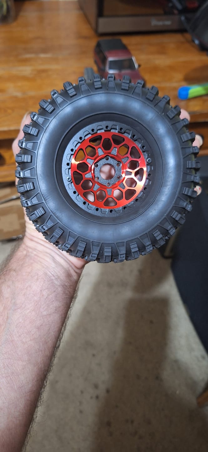 Customer photo review of Aluminum Wheel Hub(4pcs) for MK-07