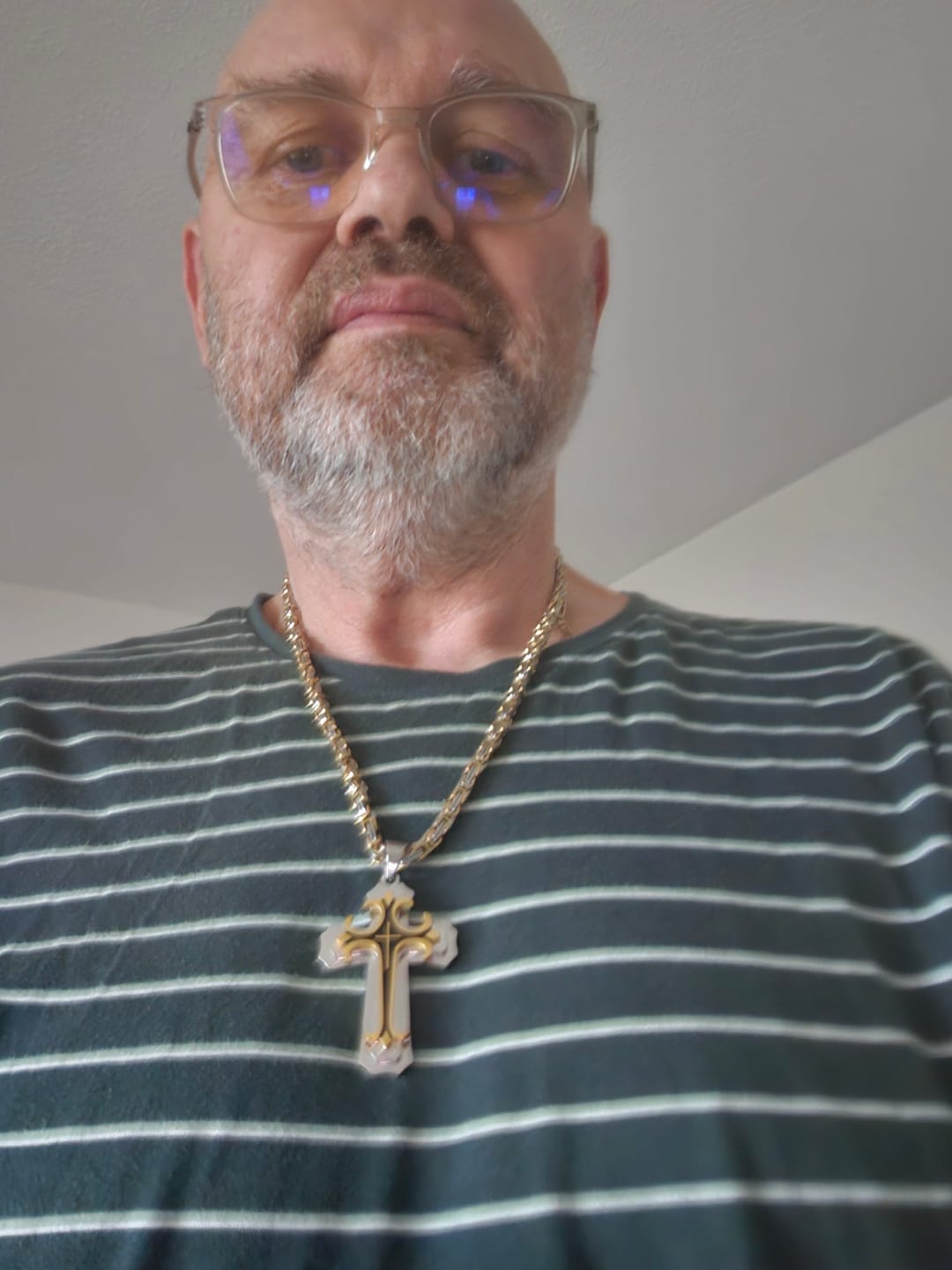 Customer photo review of Collier Croisé de l'Espoir