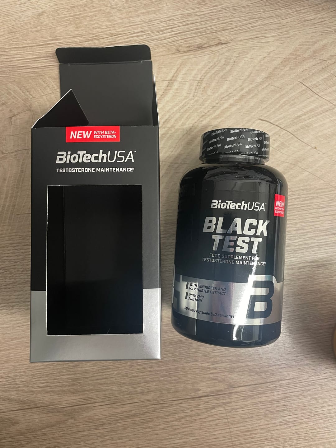Customer photo review of Testosteron - Black Test