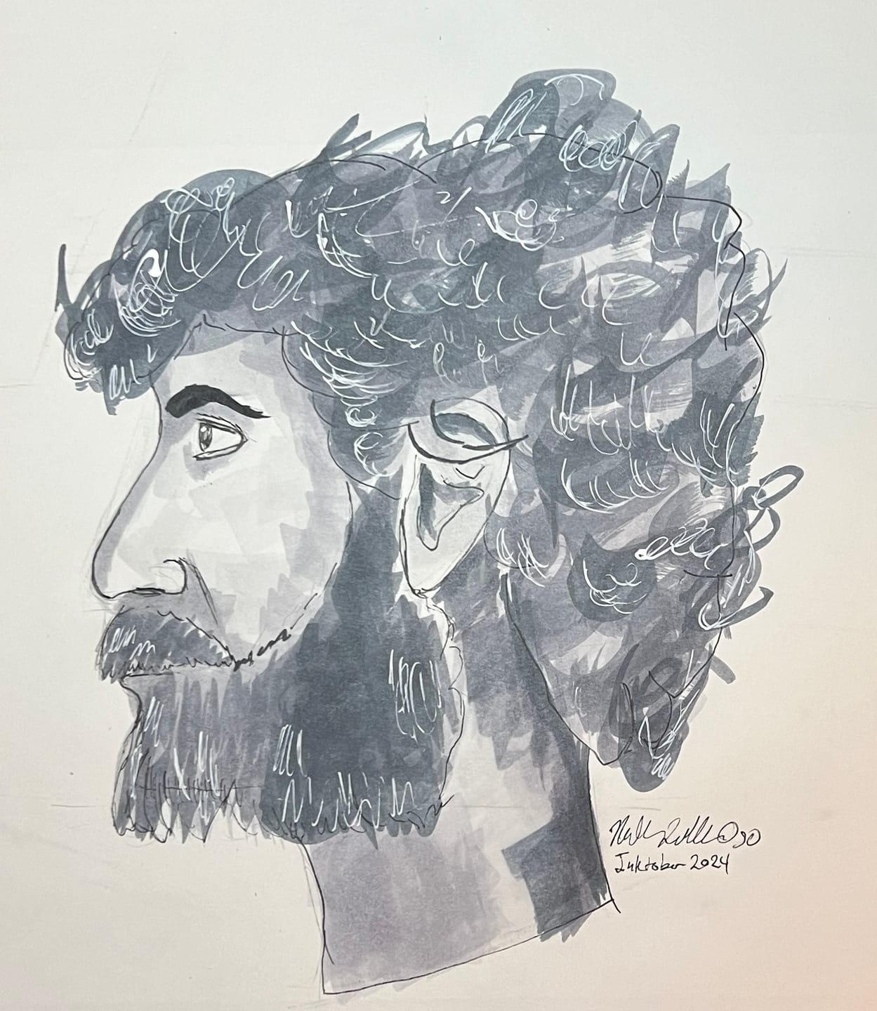 Customer photo review of Ohuhu Molokai Four Tones Extra-wide Tip Alcohol Art Markers