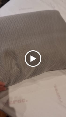 Customer video review of Super Soft Shredded Memory Foam Pillow