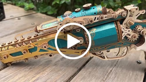 Customer video review of Revolver 3D Wooden Puzzle Kits