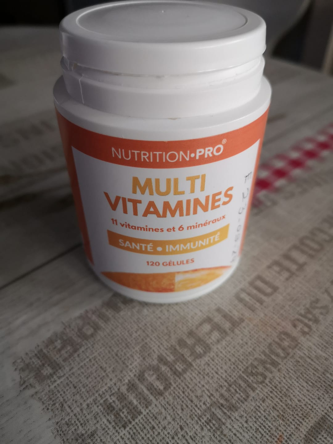 Customer photo review of MULTIVITAMINES ET MINÉRAUX - 120 GÉLULES