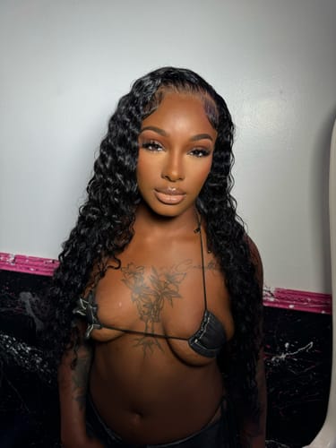 Customer photo review of LOW RISERS (BLACK LEATHER)