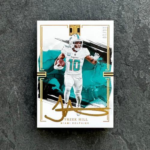 Customer photo review of Tyreek Hill Autograph Signing