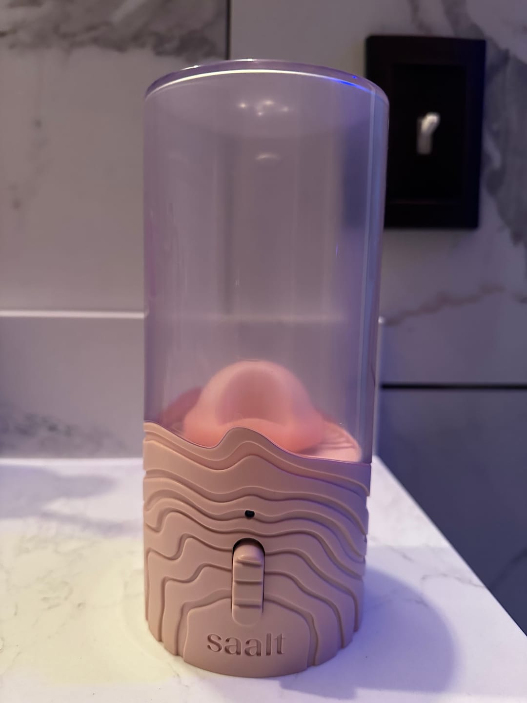 Customer photo review of Saalt Cup + Disc Steamer