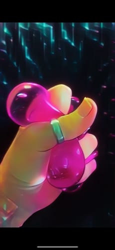 Customer photo review of Sensory Jelly Cube Fidget
