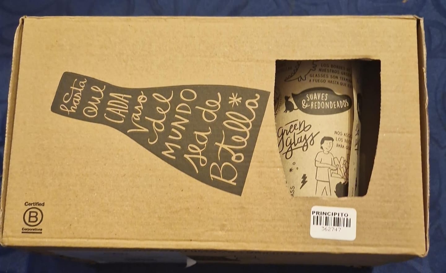 Customer photo review of El Principito Juego de 6 Vasos