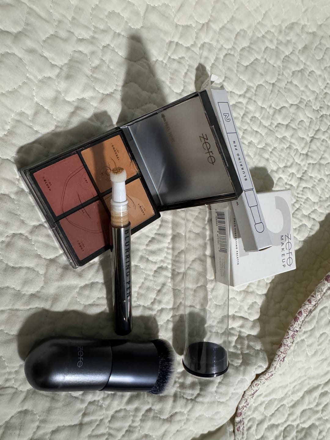 Customer photo review of Face Perfecting Palette