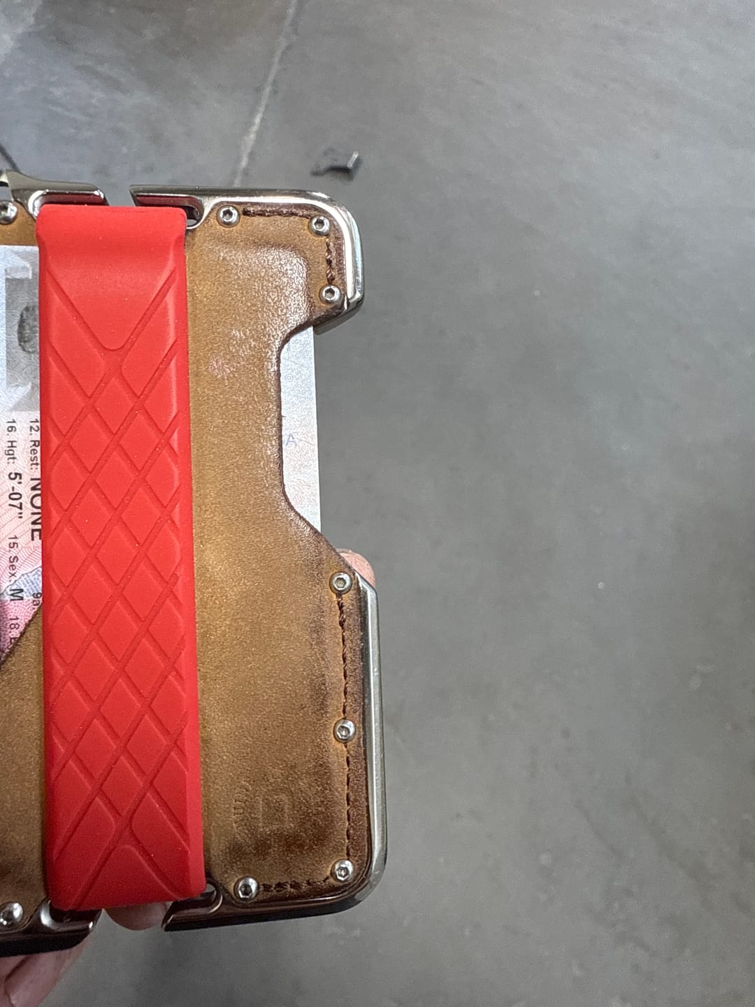 Customer photo review of HORIZONTAL WALLET BANDS (D-Series and T-Series Wallets)