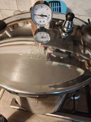 Customer photo review of TANKER™ – Denali's Premium 23 Quart Pressure Canner & Cooker