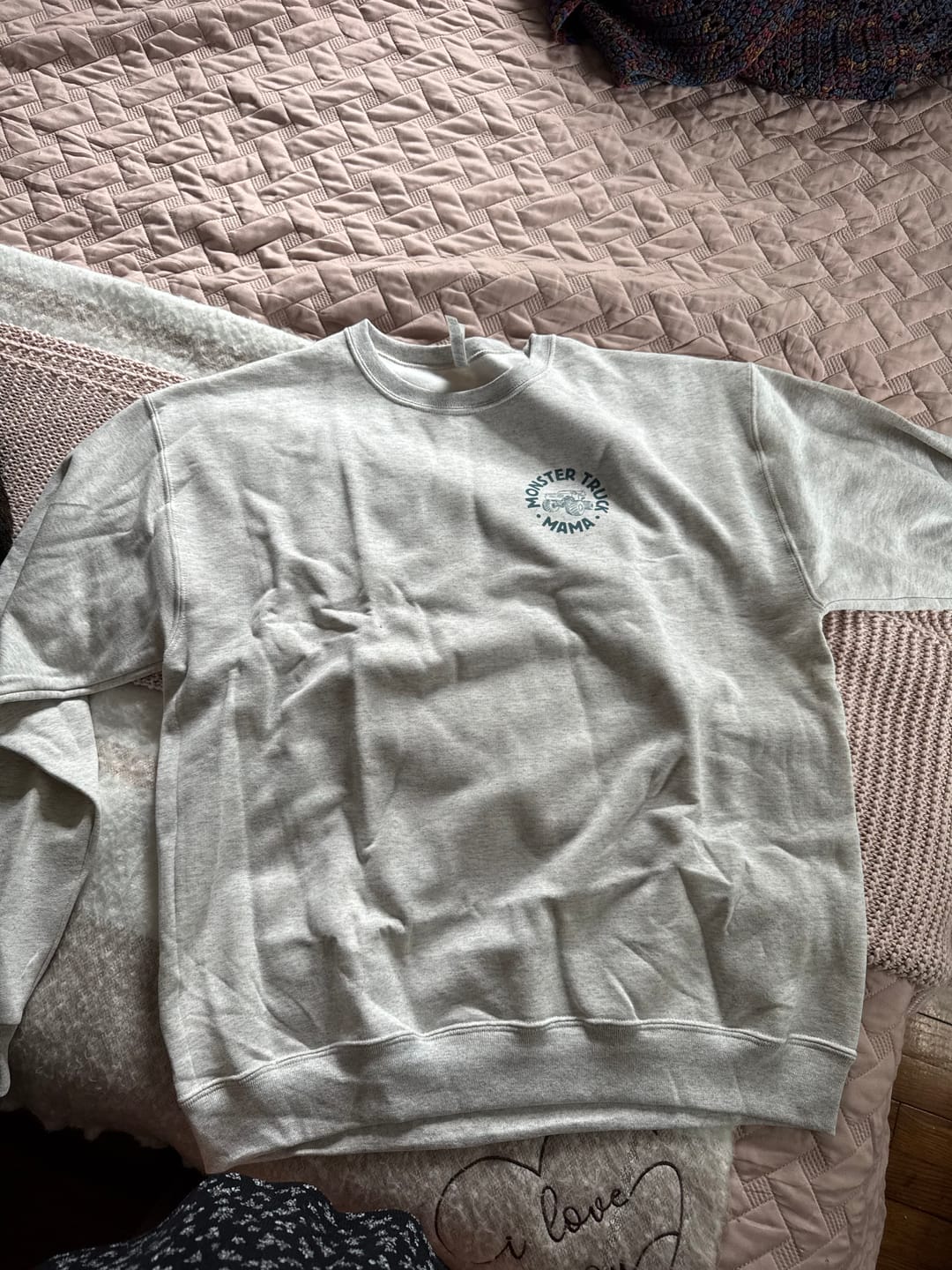 Customer photo review of In My Monster Truck Mama Era (Back Print)