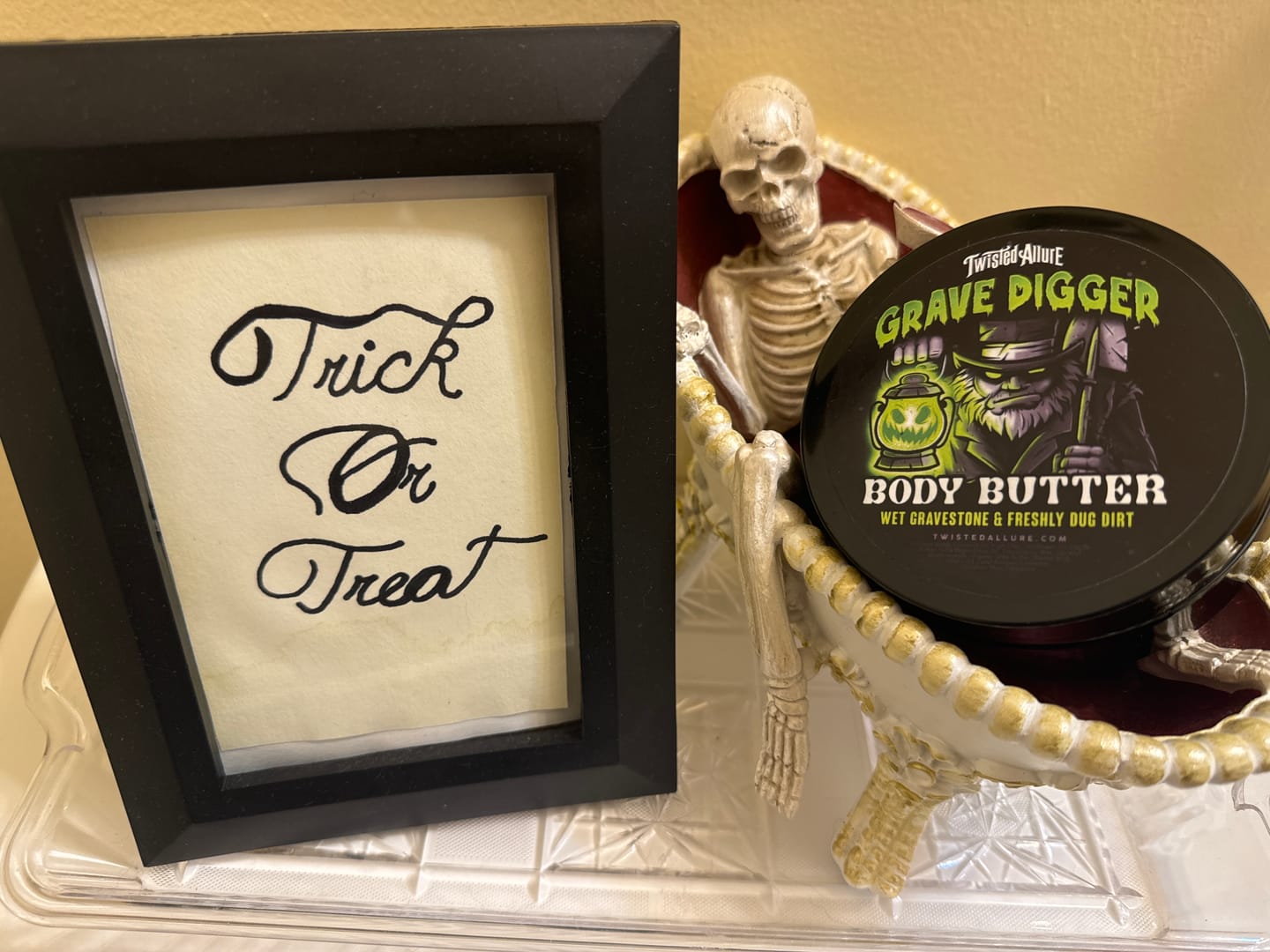 Customer photo review of Grave Digger Body Butter