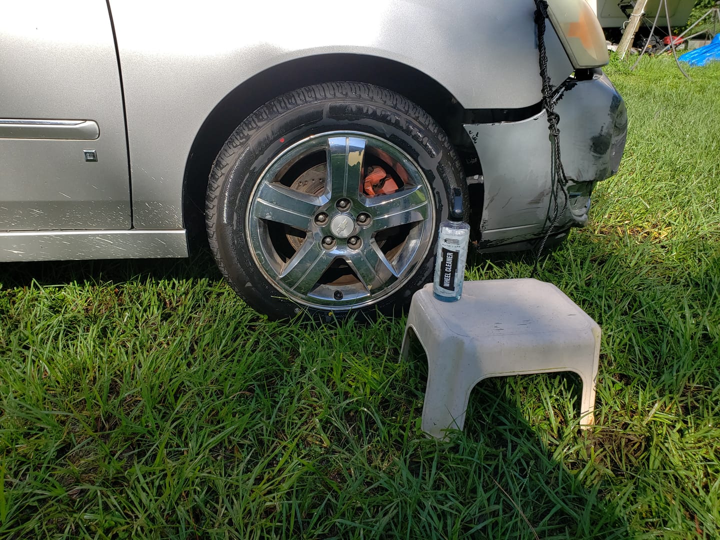 Customer photo review of Wheel Cleaner - Auto