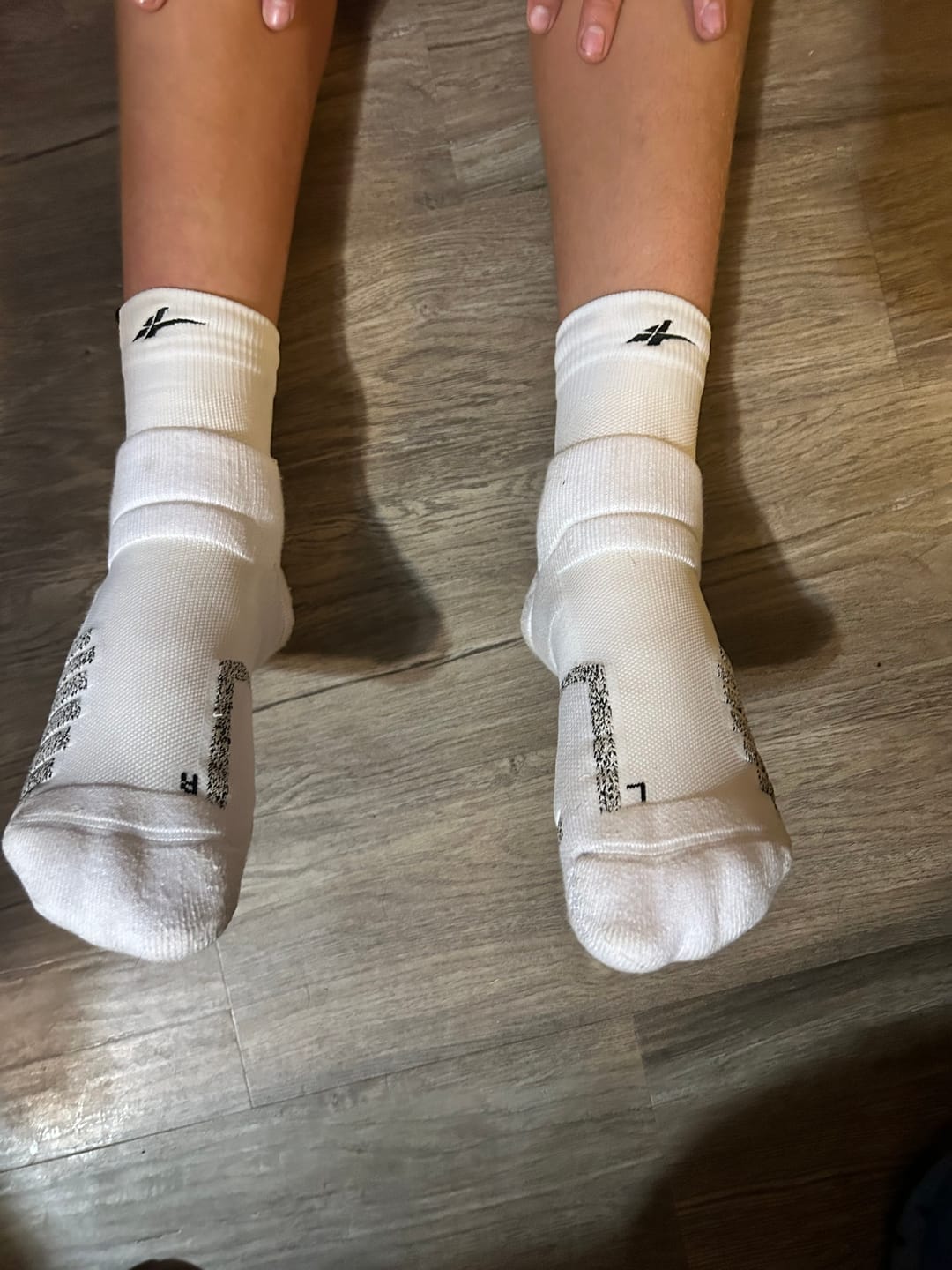 Customer photo review of SPO Pro Low Socks White