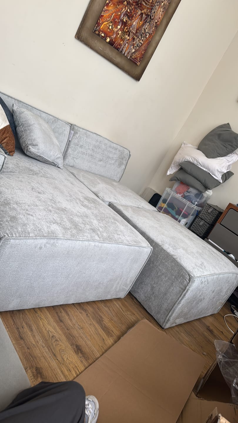 Customer photo review of Atlanta Modular Sofa - Corner Combination