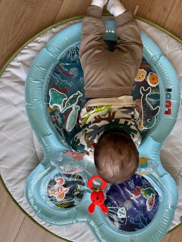 Customer photo review of Alfombra sensorial acuática