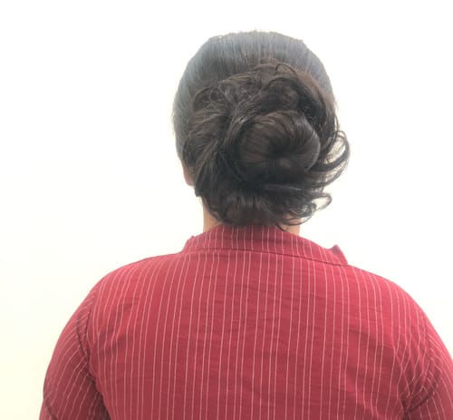 Customer photo review of GlamBun- Donut Bun