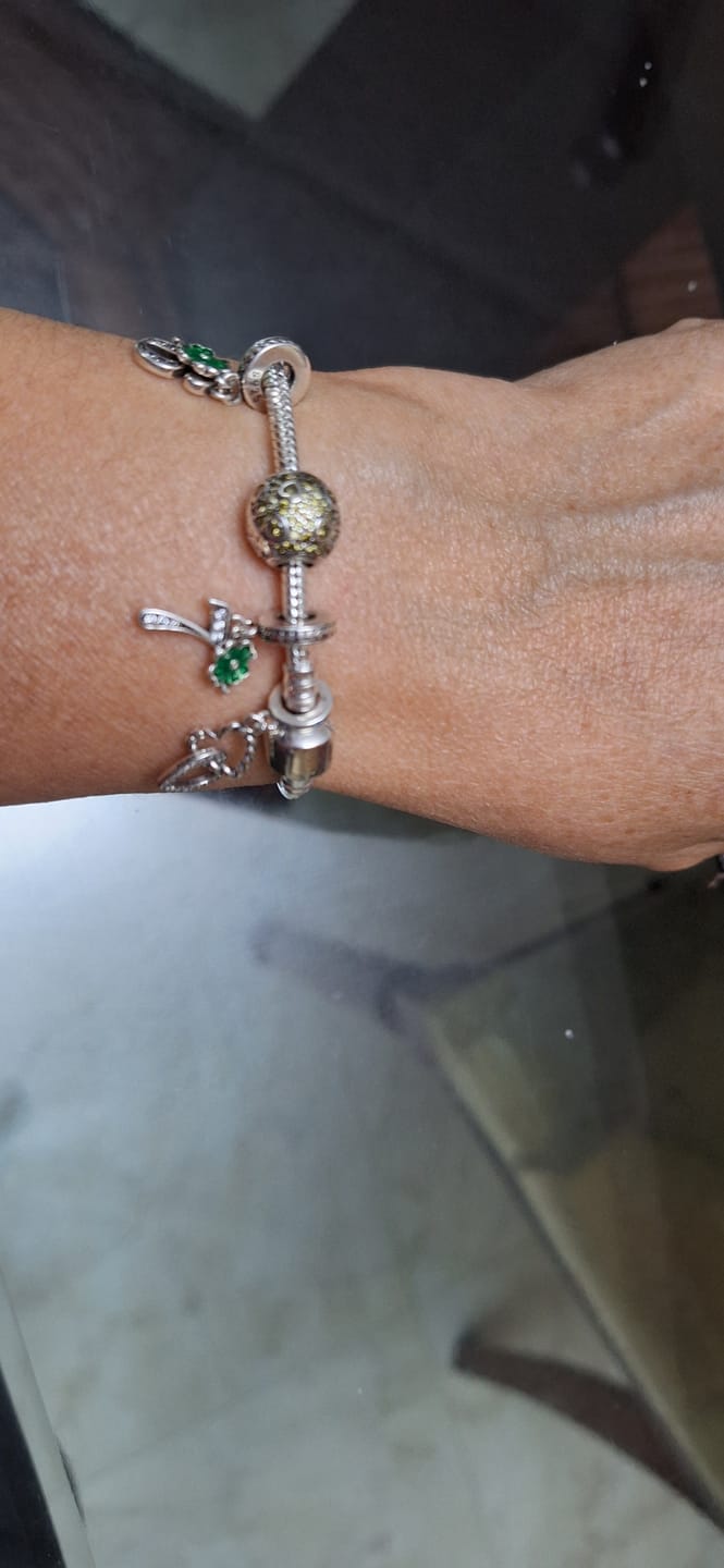 Customer photo review of Pulsera Cola de Raton