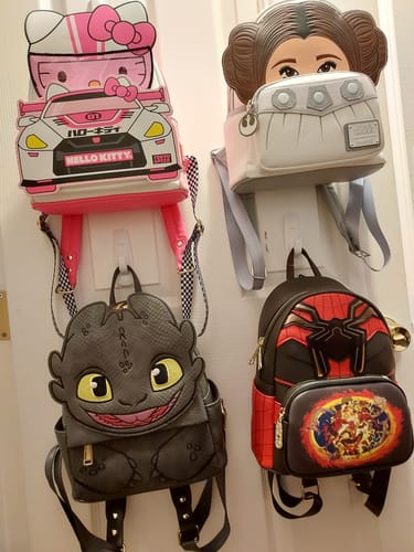 Customer photo review of Loungefly Dreamworks How to Train Your Dragon Toothless Cosplay Mini Backpack