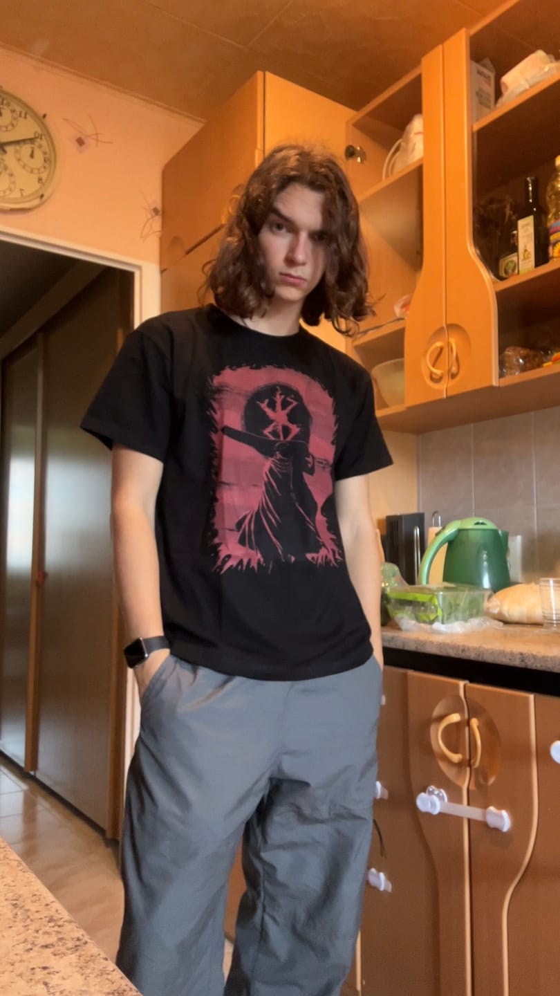 Customer photo review of BERSERK GUTS VAGABOND TEE