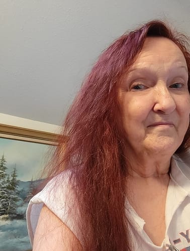 Customer photo review of Color Changing Shampoo Dye