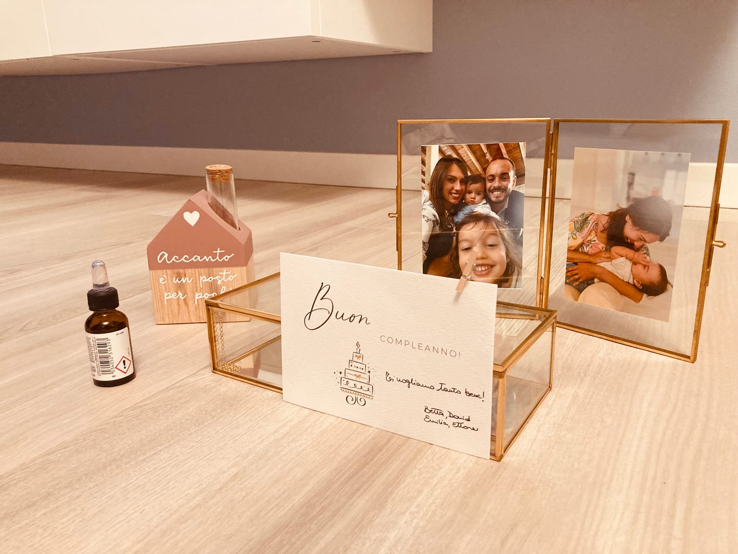 Customer photo review of Casetta profumatore rosa antico