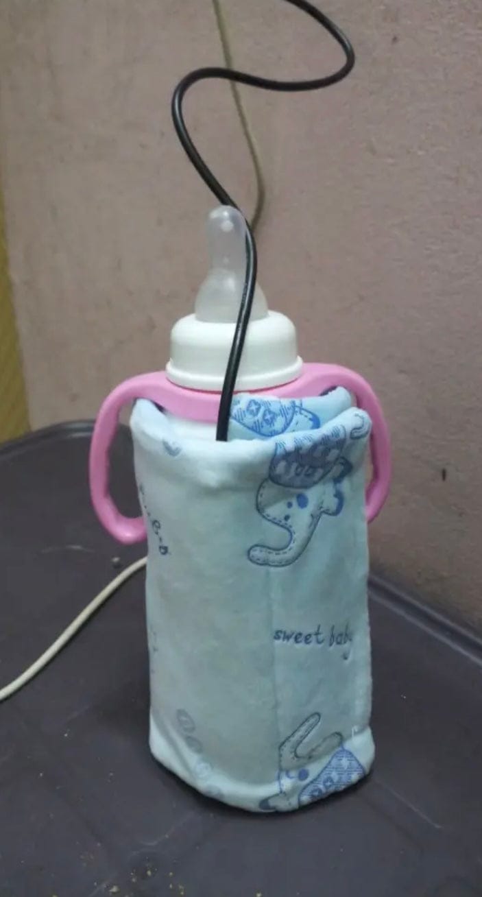 Customer photo review of Baby Bottle Heating Thermostat Portable