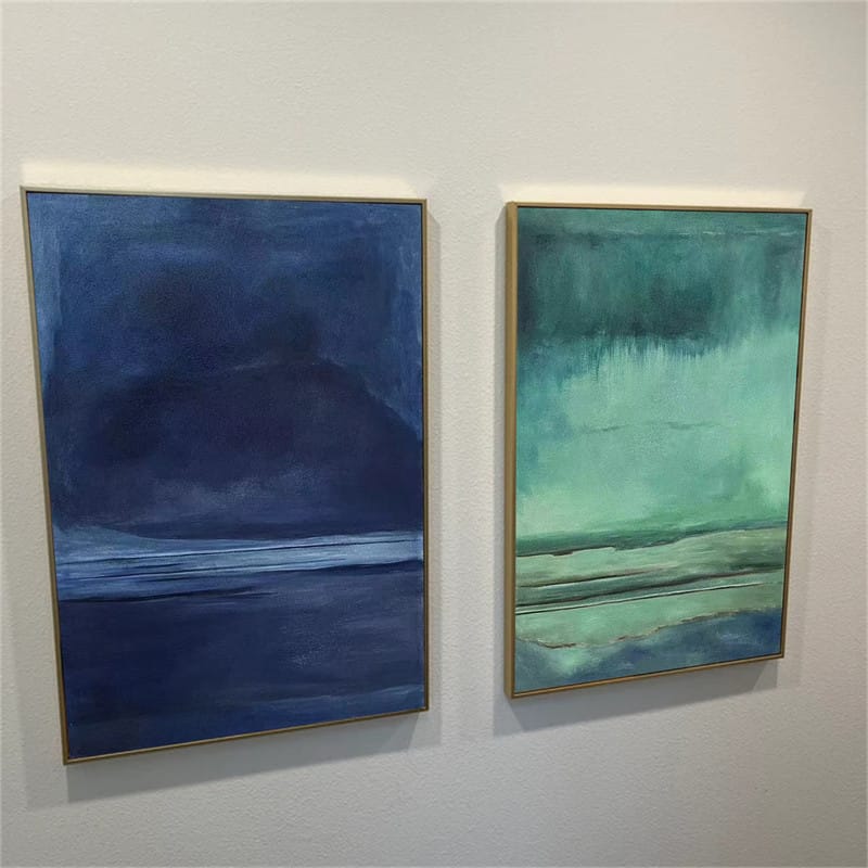 Customer photo review of Minimalist Painting Canvas Set of 2 #MP001