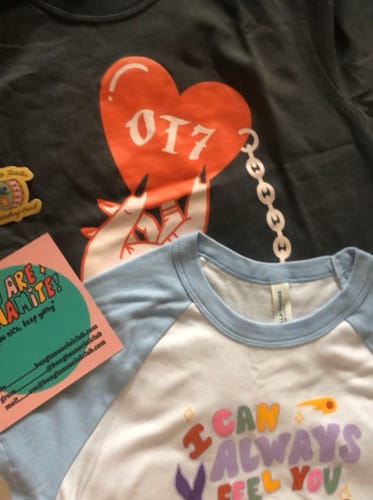 Customer photo review of Take Two Shirt