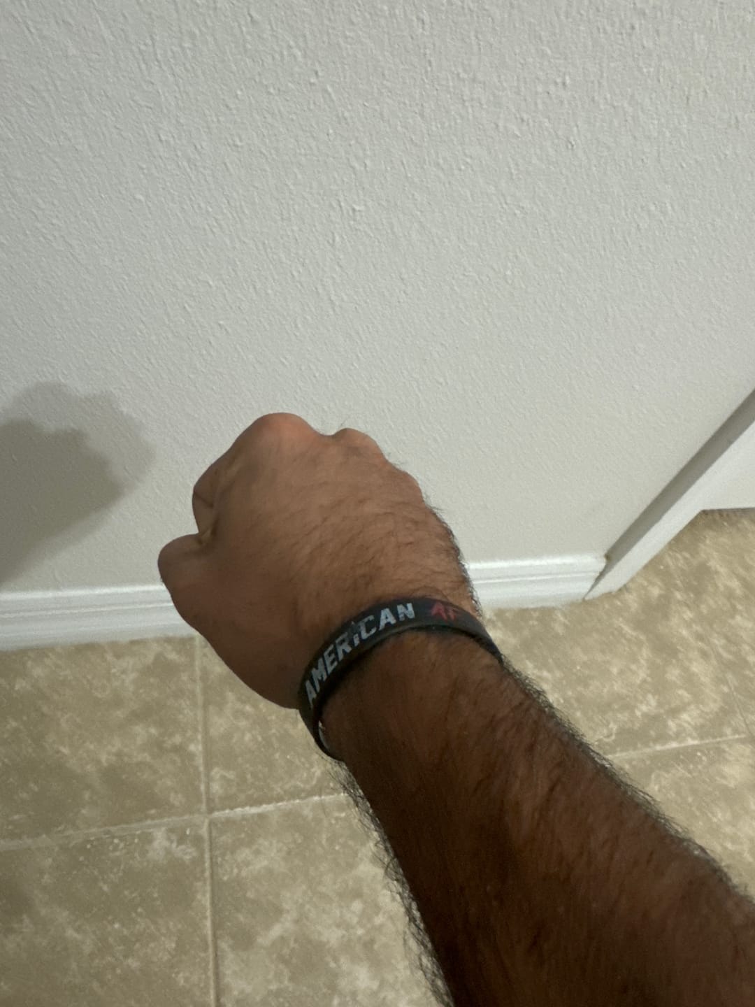 Customer photo review of American AF Wristband