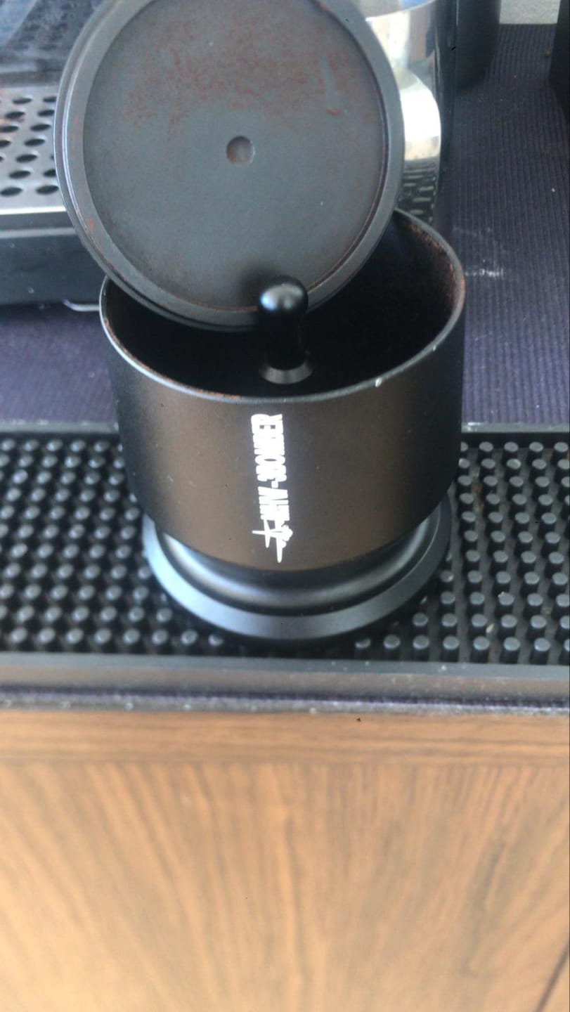 Customer photo review of MHW-3BOMBER Blind Shaker Espresso Coffee Powder Dosing Funnel