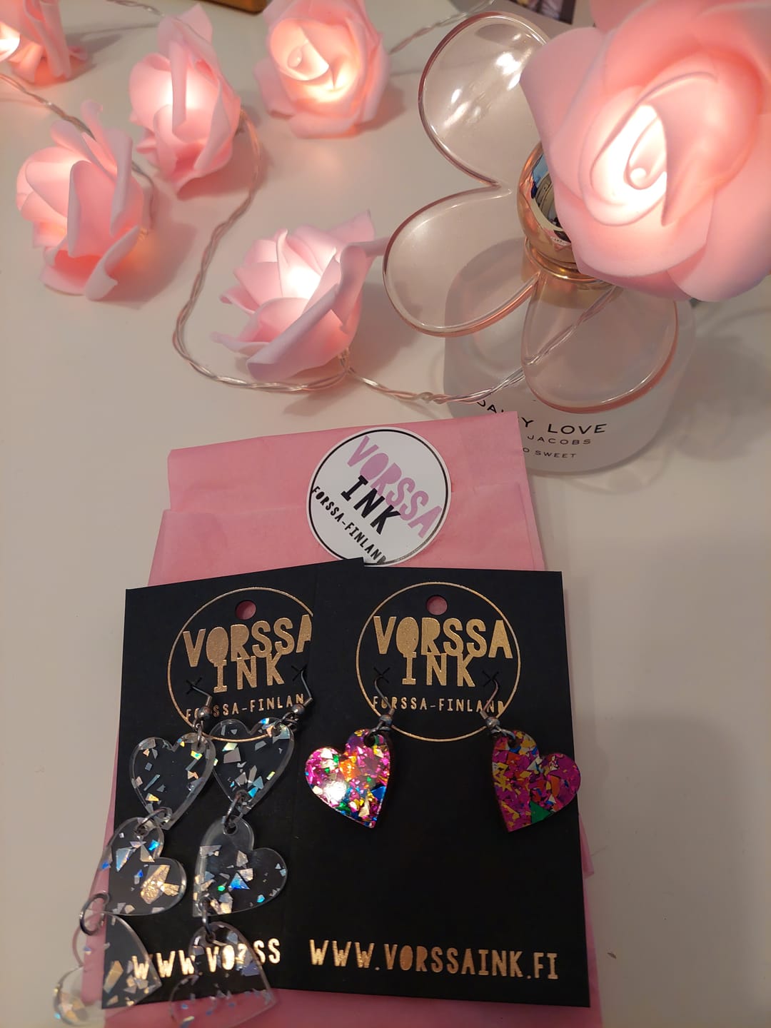 Customer photo review of Triple Love Glitteri