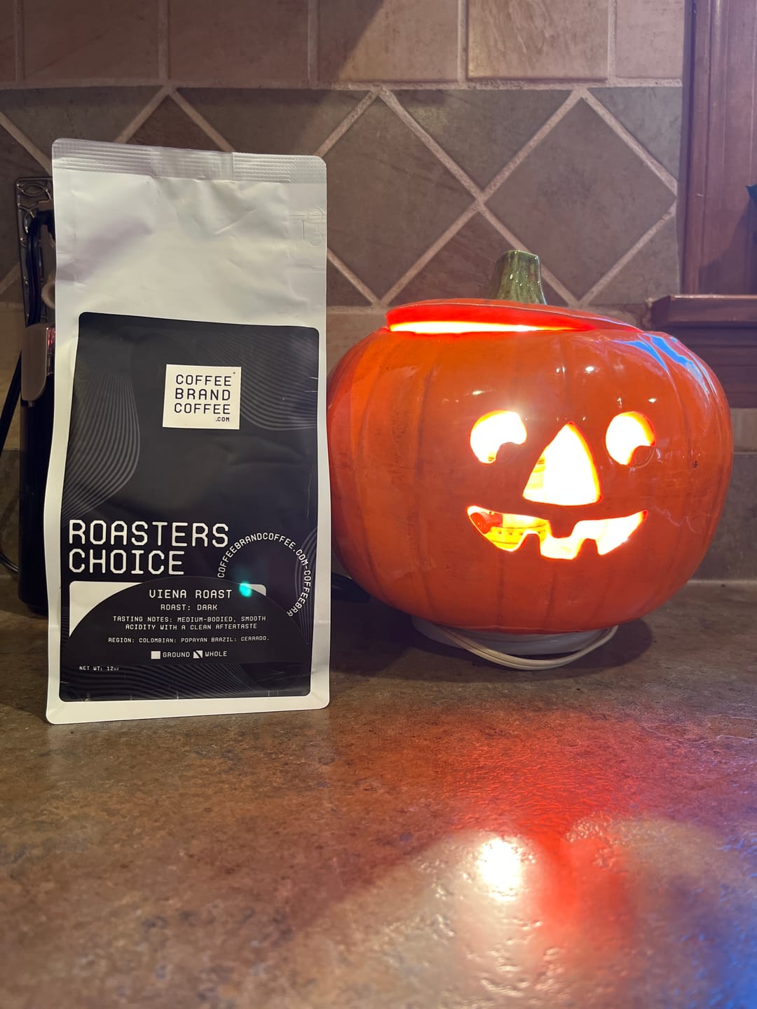 Customer photo review of Dark Roast Coffee