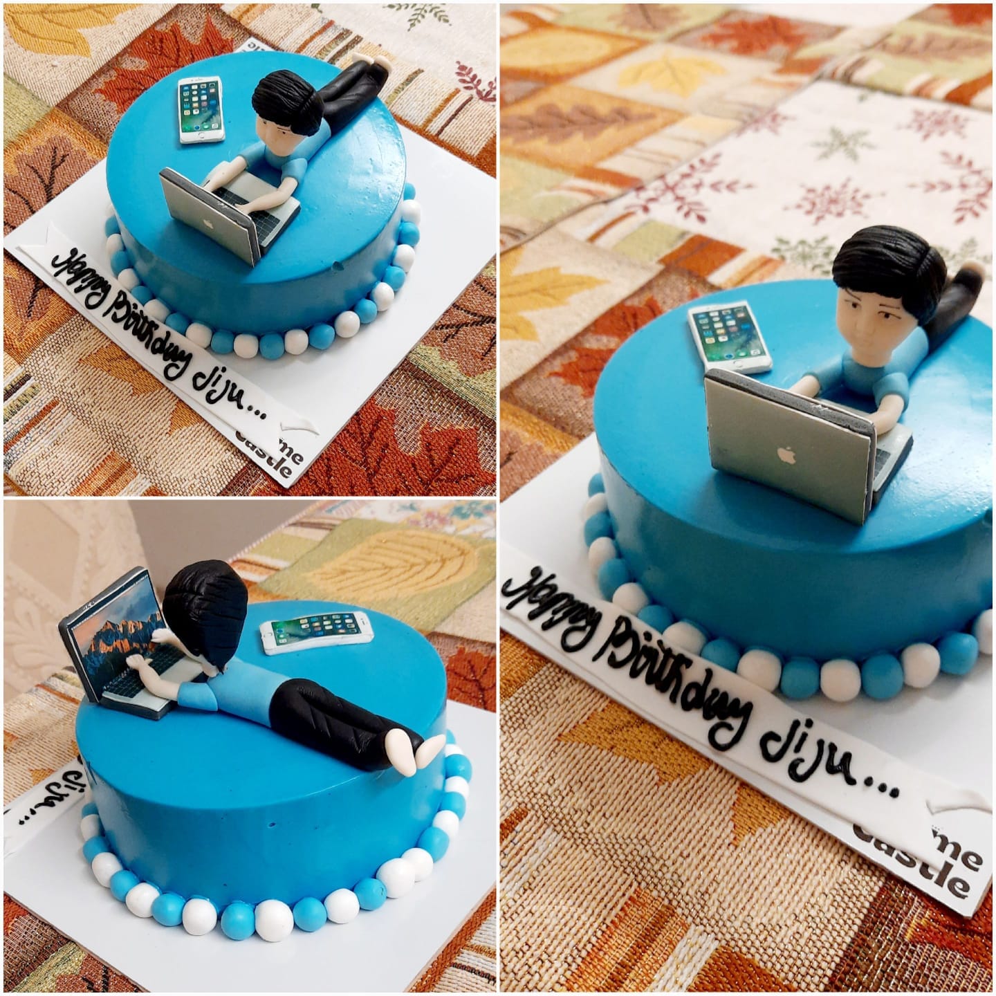 Customer photo review of Cake for a workaholic