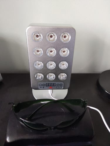 Customer photo review of Target Light 3.0 Handheld Red Light Therapy