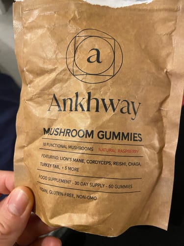 Customer photo review of Mushroom Gummies