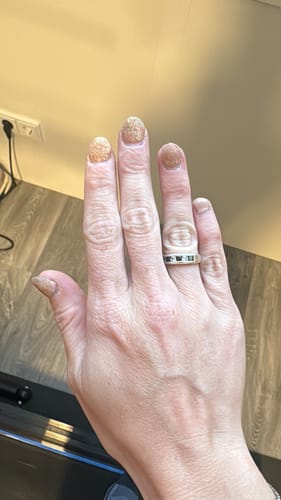 Fotorecensie van een klant over Fiber base coat "Studios Didier" Octagon, 8ml