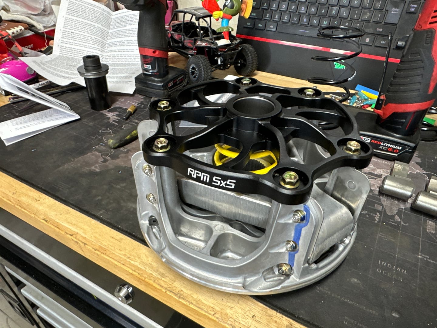 Customer photo review of RPM Billet " Cooler " P90x Clutch Cover / Brace RZR  Pro XP, Turbo R, Pro R
