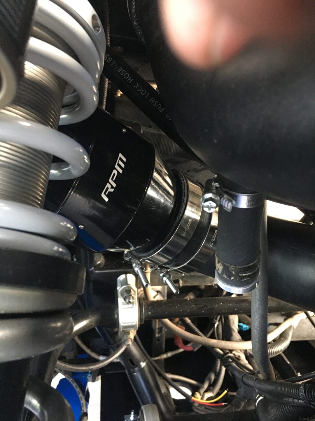 Customer photo review of 2015-2023 Polaris RZR XP1000 "ECF" Electric Clutch Blower Fan Kit - Lower Clutch / Belt Temperature