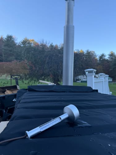 Customer photo review of Floating Thermometer