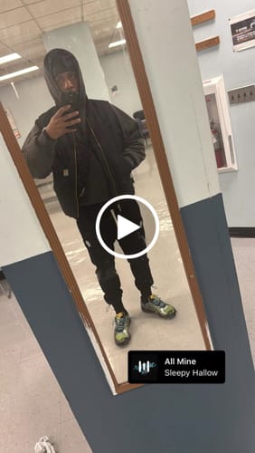 Customer video review of Logo Shrunken Hoodie - Yeezy Gap Engineered By Balenciaga - 2 Colors Available