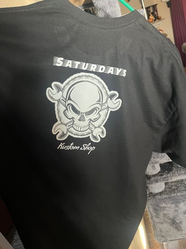 Customer photo review of Custom DTF Transfer By Size - Upload your own PNG