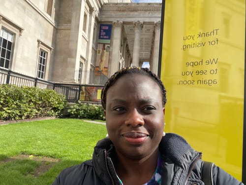 Customer photo review of Anti-Acne & Dark Spots African Soap