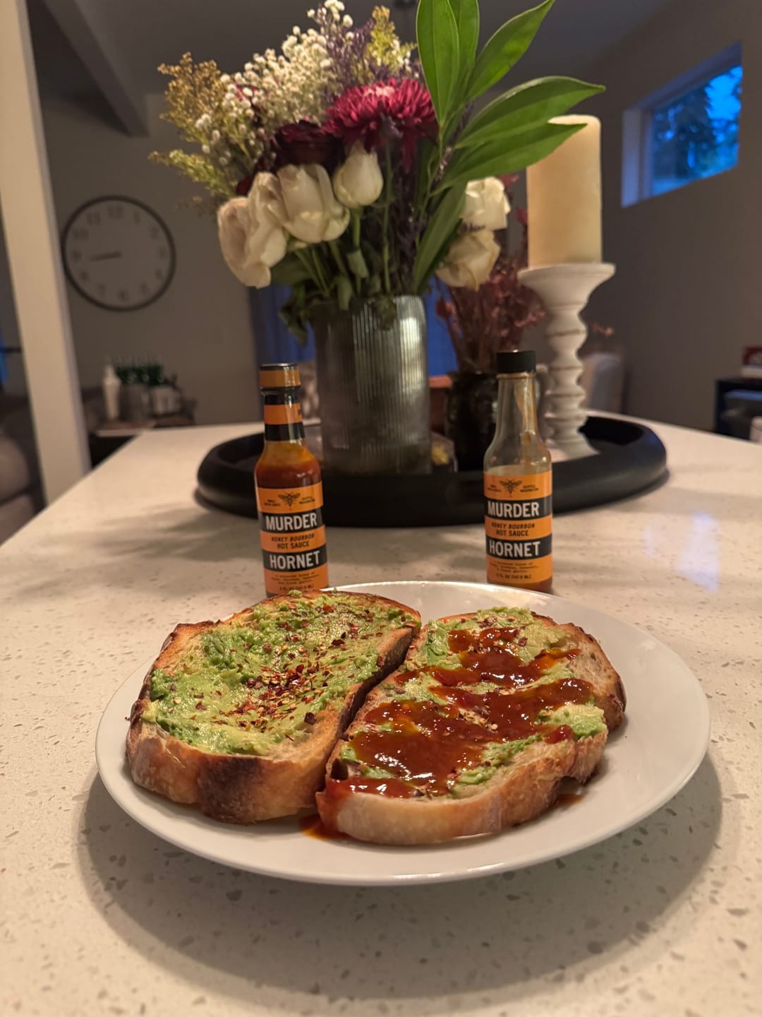 Customer photo review of Honey Bourbon Hot Sauce