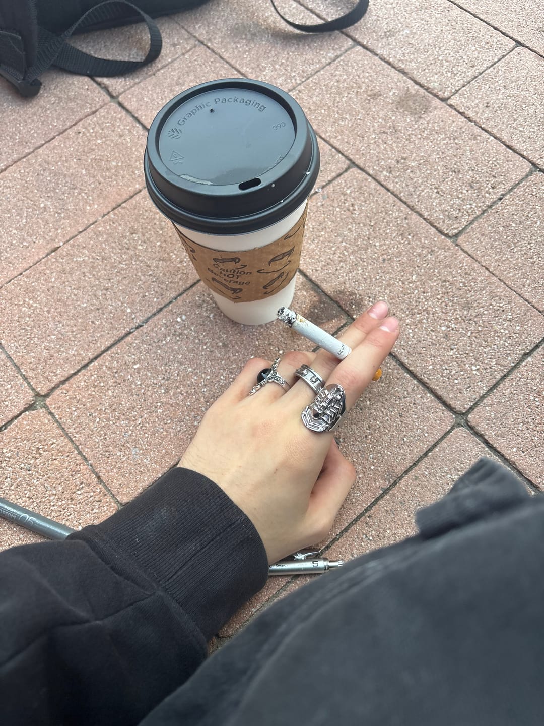 Customer photo review of RISING SCORPIO RING
