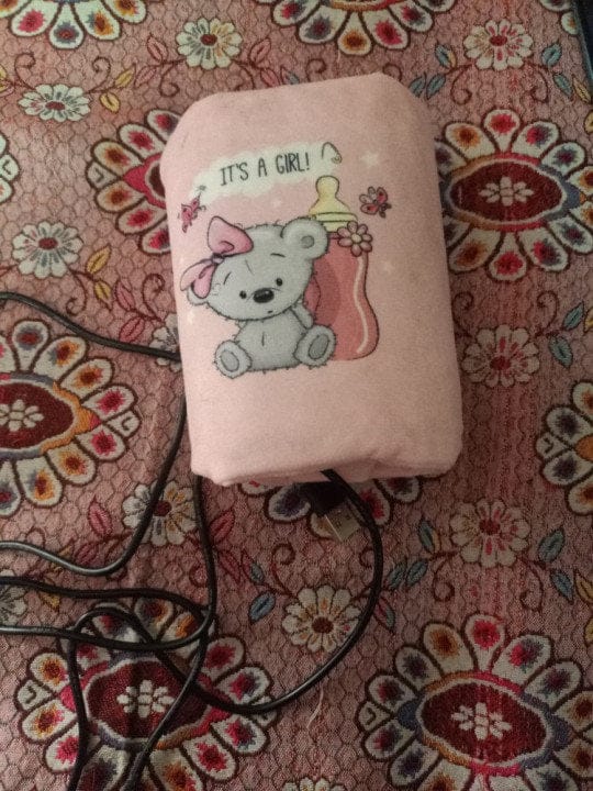 Customer photo review of Baby Bottle Heating Thermostat Portable